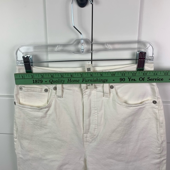NWT Madewell Size 26 The Perfect Vintage Jean Ivory Winter White - Picture 12 of 14